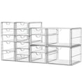 thumbnail image 1 of Organizador de Maquillaje ARSTPEOE Acrílico Transparente con 17 Cajones 4 Juegos, 1 of 7