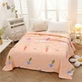 thumbnail image 2 of PILE Bed Blanket Twin Thermal Blanket Lightweight Bed Breathable Soft Comfortable Blanket For All Season, 2 of 5