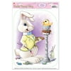 Pack of 12 Easter Bunny and Chick Window and Glass Clings