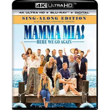 Mamma Mia: Here We Go Again 4K + Blu-ray + Digital