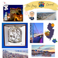 thumbnail image 2 of Nations Treasures New Jersey State Landmarks Ornament, Collectible, 2.75" x 2.25", 2 of 6