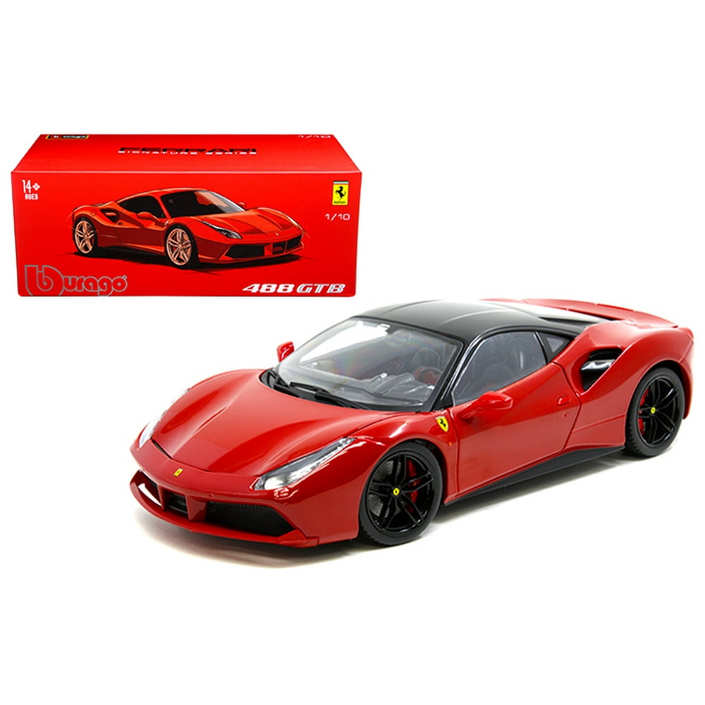 BBURAGO 1:18 FERRARI SIGNATURE SERIES - FERRARI 488 GTB 18-16905RD - Walmart.com - Walmart.com