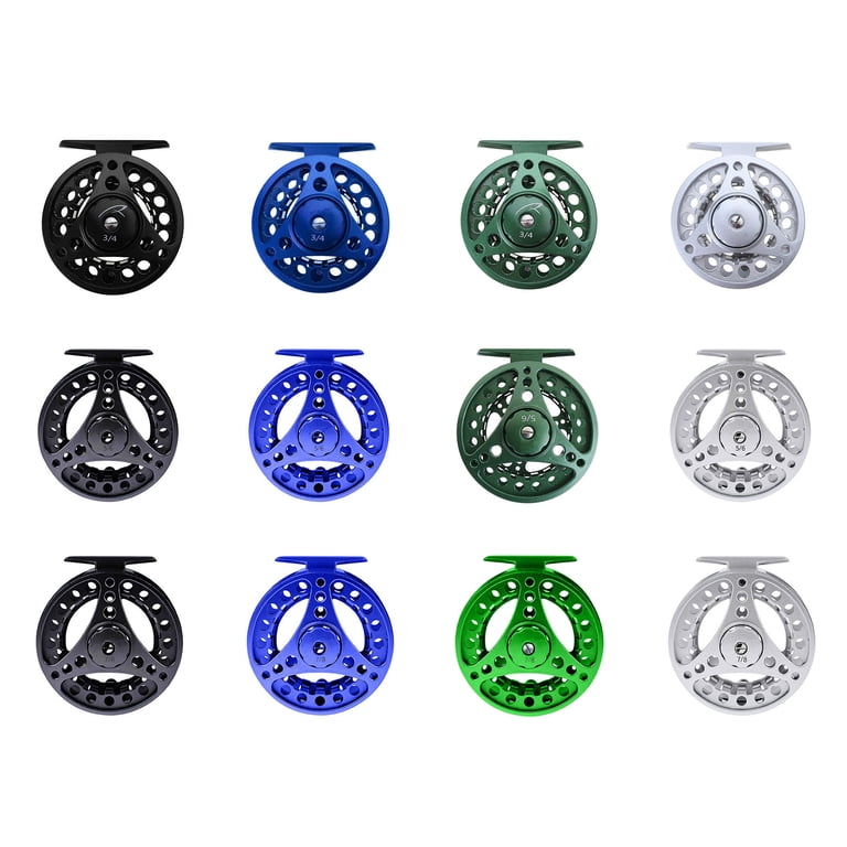 cast aluminum fly reel #7/8 Great Value With Line strength gear system that guarantees incredible durability and flawless performance Talon Fly Reel | Maxxon