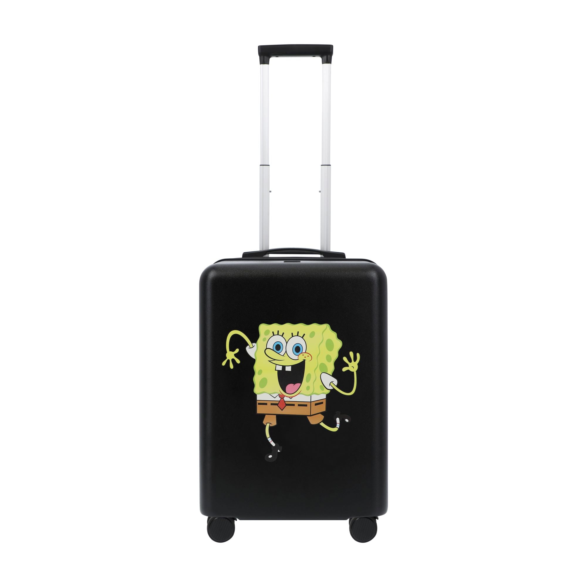 spongebob Tovホワイトバック SpongeBob SquarePants 22.5 Inch Carry On Luggage, Hardshell