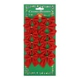 thumbnail image 4 of Christmas Bow Ornaments, 12Pcs Mini Bows for Tree Decor, Red Velvet Gift Bows, Holiday Wreath Decorations, Festive Bow Tie-ons, DIY Christmas Craft Supplies, 4 of 7
