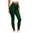 thumbnail image 2 of QSXADF Womens High Waisted Yoga Leggings Workout Leggings Stretch Yoga Joggers with Tight Athletic for Fall Winter Gym Training Women's Sports Long Pants, 2 of 6