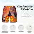 thumbnail image 5 of Lsque Mens Swim Trunks Halloween Pattern - Bathing Suit Compression Liner - Beach Swim Shorts Swimwear - (S-3XL) - Stretch Quick Dry -3X-Large, 5 of 9