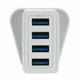 thumbnail image 6 of Portable USB Hub Fast Quick Charge 4 Multi-Port Quick Charger Mains Wall Charger UK Plug Adapter Phone Chargers BLACK, 6 of 8