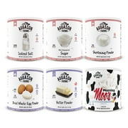 Angle View: Augason Farms Baking Essentials Variety Kit, 6 Pack Kit