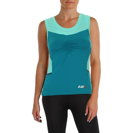 Louis Garneau Womens Gel - Louis Garneau Womens Emilia Cycling Training Tank Top Green XS