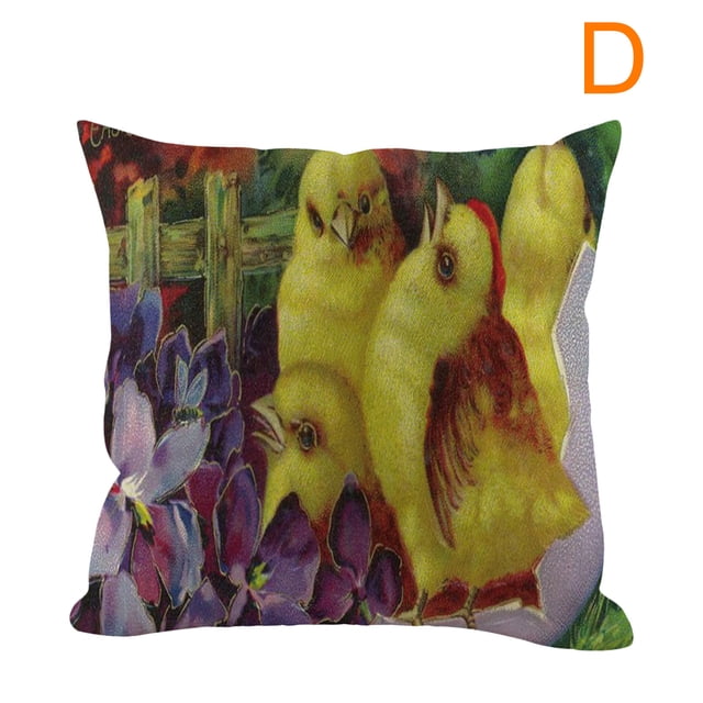 Xihbxyly Productos fabricados únicamente en EE. UU. Funda de almohada fundamental para el día de Pascua, funda de sofá, funda de cojín, decoración personalizada para el hogar