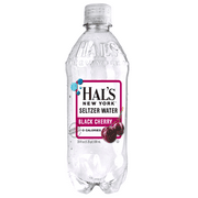 Hal's NY Beverage, Black Cherry, 20 Fl Oz Bottles (12 Pack)