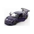 thumbnail image 2 of Porsche 911 GT3 RS, Purple - Welly 24080/4D - 1/24 scale Diecast Model Toy Car, 2 of 5