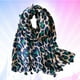 thumbnail image 5 of EeaseMX Bufanda larga de algodón para mujer, estilo chal, regalo, bufanda de leopardo verde, 5 of 7