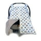 Housse de Siège d'Auto pour Bébé en Coton 100% Respirant (Gris Bleu) – image 1 sur 4