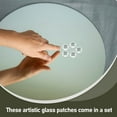 thumbnail image 3 of WHAMVOX 30PCS Clear Marbles for Vases Glass Beads for Vases Flat Bottom Glass Marbles for Vases Decorative Marbles for Vases Floral Centerpieces 15mm, 3 of 8