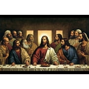 24x36 gallery poster, Jesus and the Disciples at the Last Supper