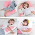 thumbnail image 2 of Almohada corporal Midan en forma de U, larga, unicornio de felpa para niños, 120 x 60 cm, 2 of 9