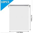 thumbnail image 2 of 2025 Latest Model Clear Shoe Bags - 10 PCS, 15.7" x 11.8", Drawstring Travel, 2 of 5