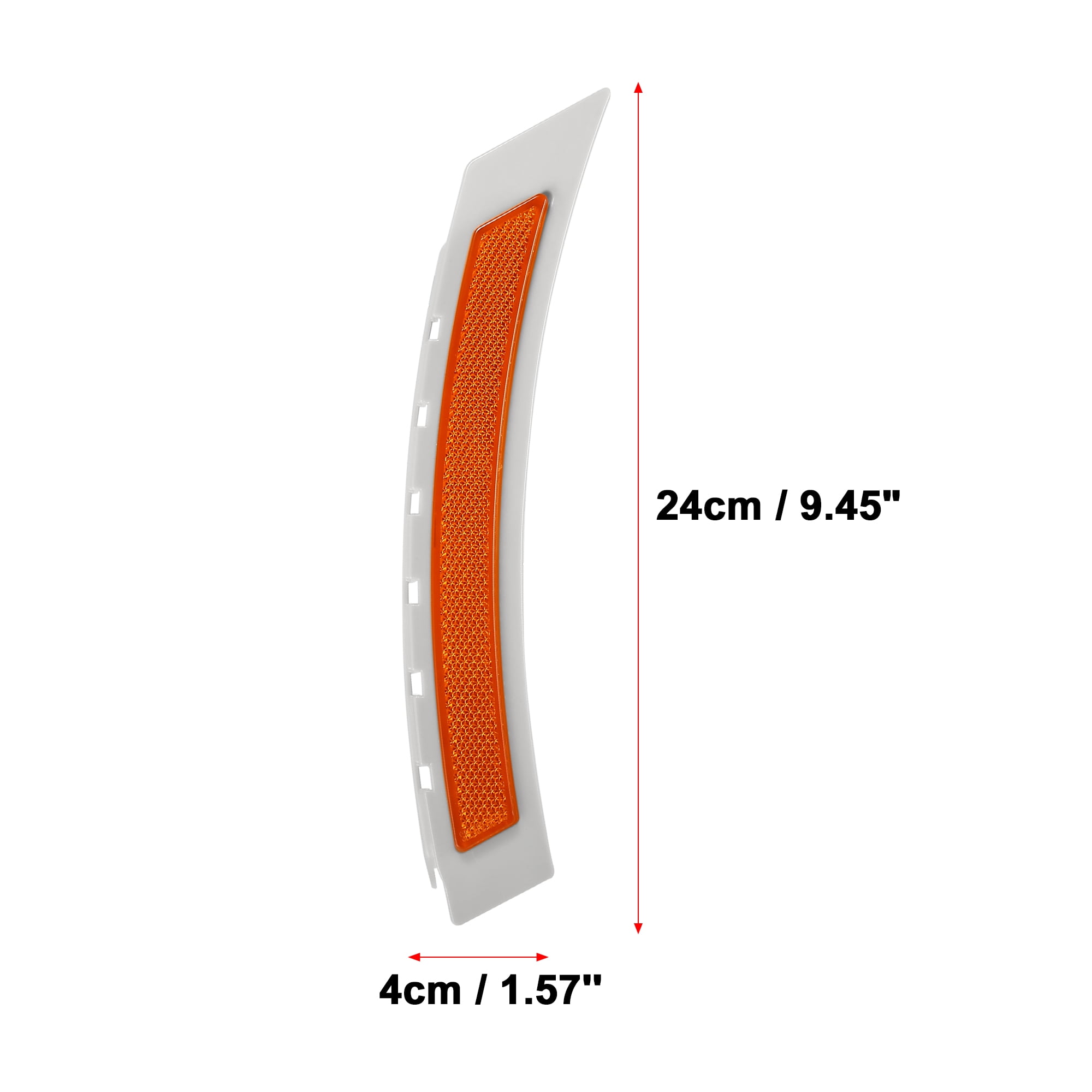 Unique Bargains Front Bumper Reflector Side Marker for BMW 5 Series 2008-2010 Yellow