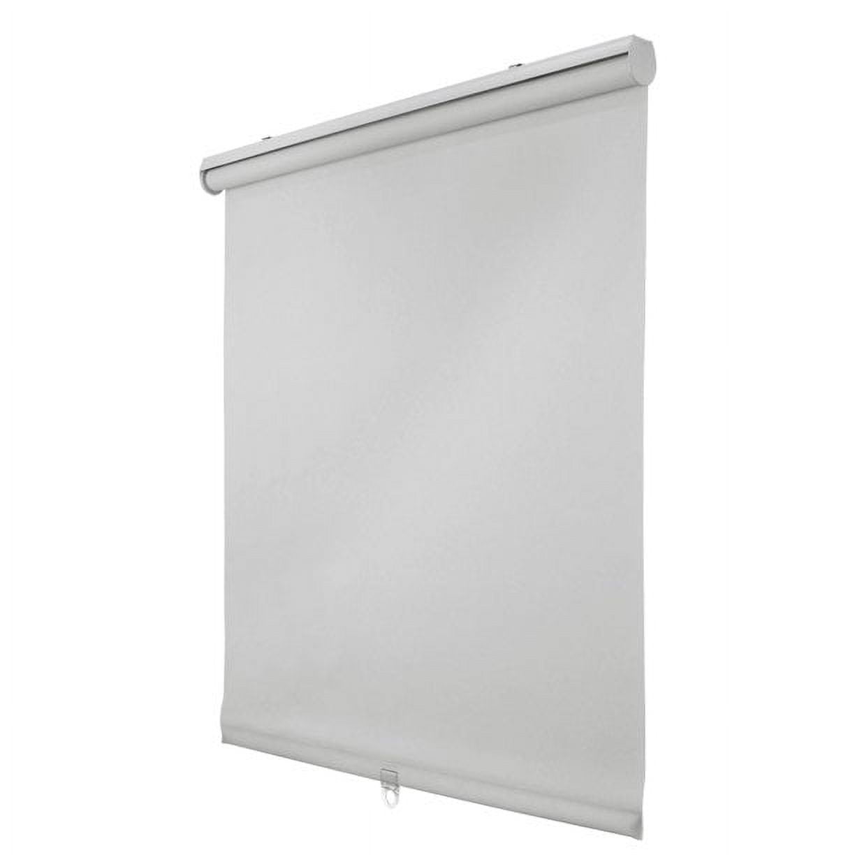 (2 pack) Mainstays Light Filtering Slow Release Roller Shade 35×72", Grey