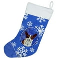 thumbnail image 2 of Carolines Treasures LH9288-CS Corgi Winter Snowflakes Snowflakes Holiday Christmas Christmas Stocking LH9288 Large, 2 of 2
