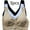 black, variant on 3 pack Women Sports Bra Wirefree Yoga Bras Tank Top High Intensity Push Up