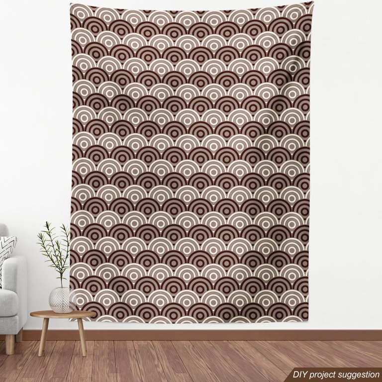 Solid Brown Fabric, Wallpaper and Home Decor