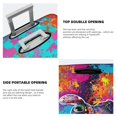 thumbnail image 3 of Anime Cartoon Stitch (8) Travel Suitcase Protector Elastic Washable Protective Baggage Covers With Concealed Zipper For 22-24 Inch Suitcase - M, 3 of 5