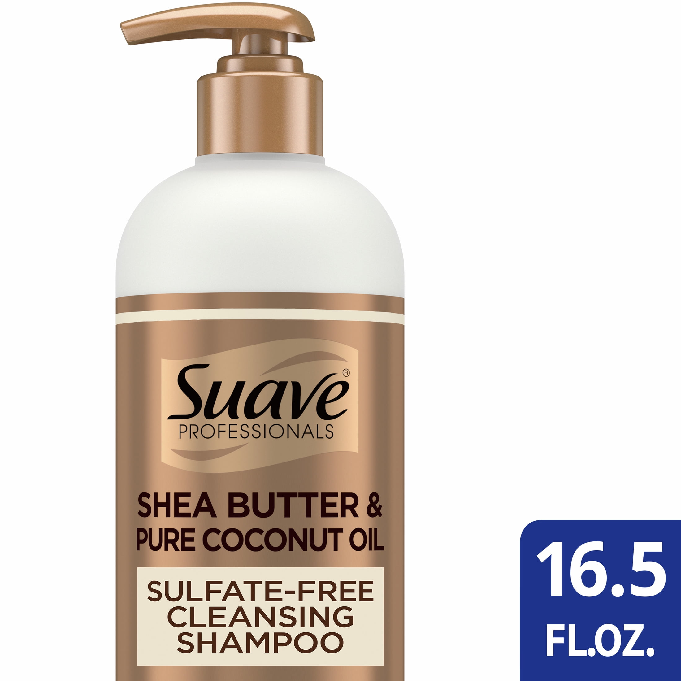 Suave Professionals Curl Enhancing Moisturizing Daily Shampoo with Shea Butter & Coconut Oil, 16.5 fl oz