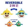 Baby Shark's Big Show! 2-in-1 Reversible Plush Baby Shark & Super Shark