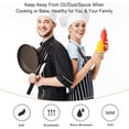 thumbnail image 2 of Delantal, paquete de 2 delantales ajustables con 2 bolsillos, delantales de cocina para hombres y mujeres, para barbacoas, exteriores, horneado, manualidades, dibujo, delantal de chef, 2 of 8