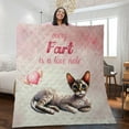 thumbnail image 2 of Every Fart is Love Note Devon Rex Guilty Face Happy Valentine's Quilt Blanket Cat Lover Kitten Owner Gifts Cozy Comforter Throw Blanket - 01016, 2 of 5
