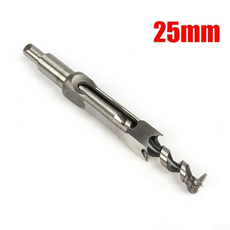 

JSSH 6-25mm Mortise Square Hole Saw Auger Drill Bit Mortising Chisel Woodworking Tool