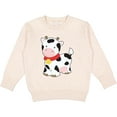 thumbnail image 2 of Inktastic Cow Toddler Sweatshirt, 2 of 4