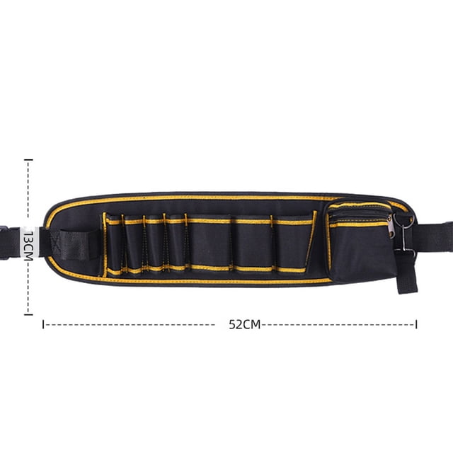 Oxford Cloth Waist Tool pocket bag Electrician Repair Belt Hardware Multi-pocket D