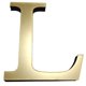thumbnail image 1 of Letras Inglesas Pegatinas Pared 20 Cm Calcomanías 3d Acrílico para Del (l), 1 of 9