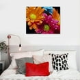 thumbnail image 5 of Colorful Print on Canvas Wall Art Multicolor Flower Picture Wall Art Modern Artwork for Home Decor, 5 of 5