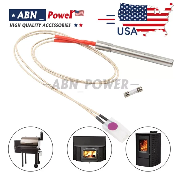 ZYLER- Grill Hot Rod Igniter Kit Replacement Parts For Pit Boss Pellet Grills & Somkers