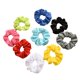 thumbnail image 4 of 9 Piezas Multicolores Lazos Gomas Pelo Elástica para Niñas Diademas de Goma de Tacado de Pelo Sunnimix Gomas para el cabello de algodón para mujer, 4 of 8