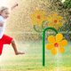 thumbnail image 4 of Aspersor TUWABEII para jardín, aspersor para césped, aspersor metálico de 360 ​​grados con forma de girasol, cabezal de riego con chorro de agua, 4 of 7