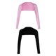thumbnail image 1 of 2x Tops Hijab abiertos de manga larga con cobertura completa de Modal para mujer rosa y negro, 1 of 9