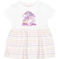 thumbnail image 3 of Inktastic Little Sister Unicorn Girls Baby Dress, 3 of 5