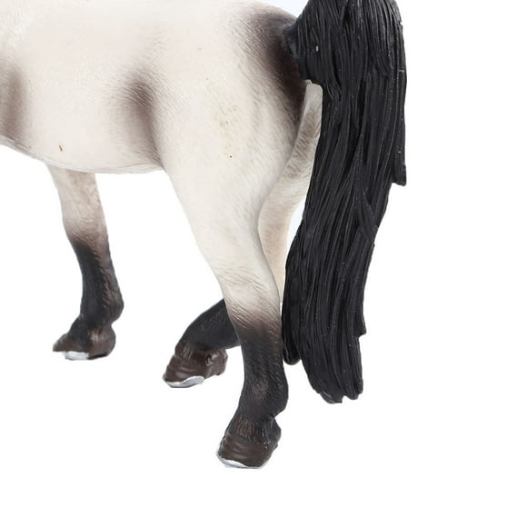 Modelo de caballo blanco sólido, modelo de caballo de plástico Simulación de juguete Animal salvaje Simulación de caballo Juguetes Regalo exquisito para ni?os Ecomeon no