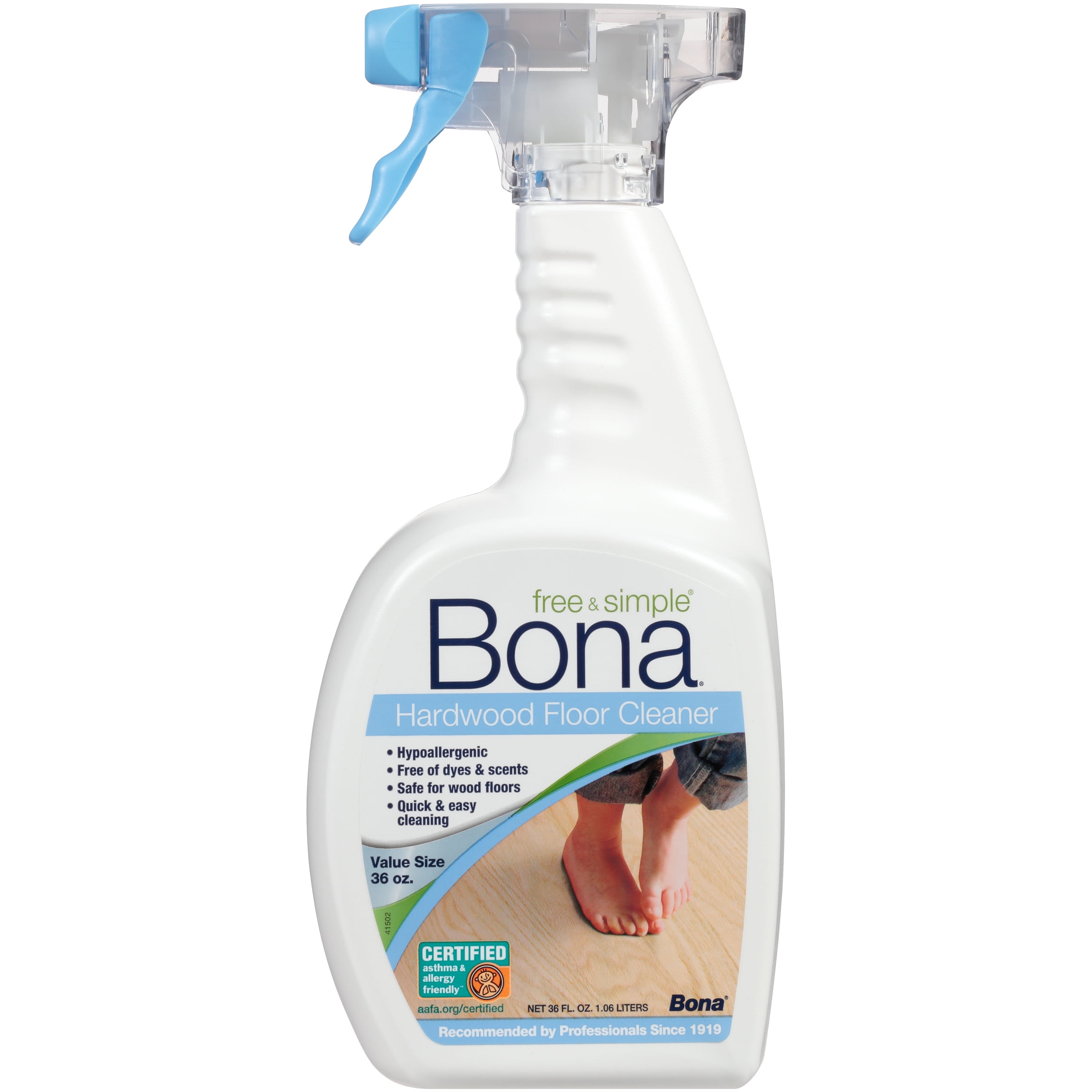 Bona® Free & Simple® Hardwood Floor Cleaner 36 Fl. Oz. Spray - Walmart.com