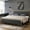 Gray, variant on WhizMax Queen Size Bed Frame with 4 Storage Drawers & Adjustable Headboard, Linen Upholstered Platform Bed with Diamond Tufted, No Box Spring Needed, Beige/Cream