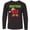 AB-Black, variant on Inktastic Christmas Brother Elf Long Sleeve Youth T-Shirt