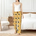 thumbnail image 4 of Fotbe Funny Chicken Pantalones de Pijama para Mujer, Pantalones de Dormir, Pantalones Pj con Cordón y Bolsillos-Medium, 4 of 6