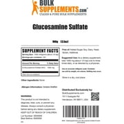 BulkSupplements Glucosamine Sulfate Powder - 1g per Serving - 100 Grams (3.5 oz) - 100 Servings