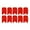Red, variant on Milageto 10 Pieces Double Sided ID Card Holder Heavy Duty for Access Cards Staff Work White
